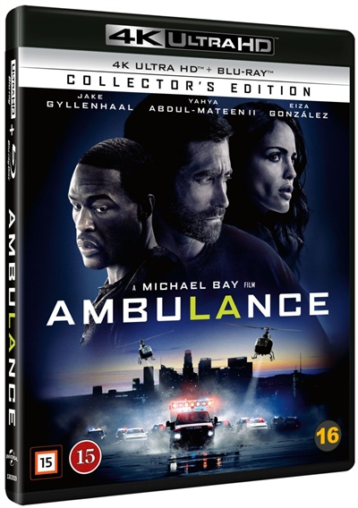 Ambulance - 4K Ultra HD + Blu-Ray